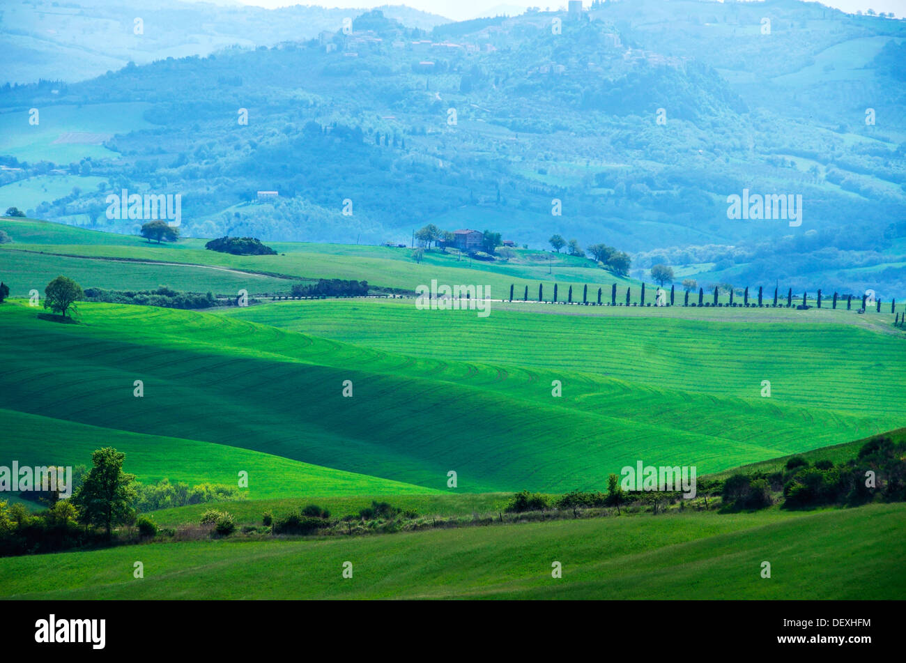Italy tuscany farm house hi-res stock photography and images - Alamy
