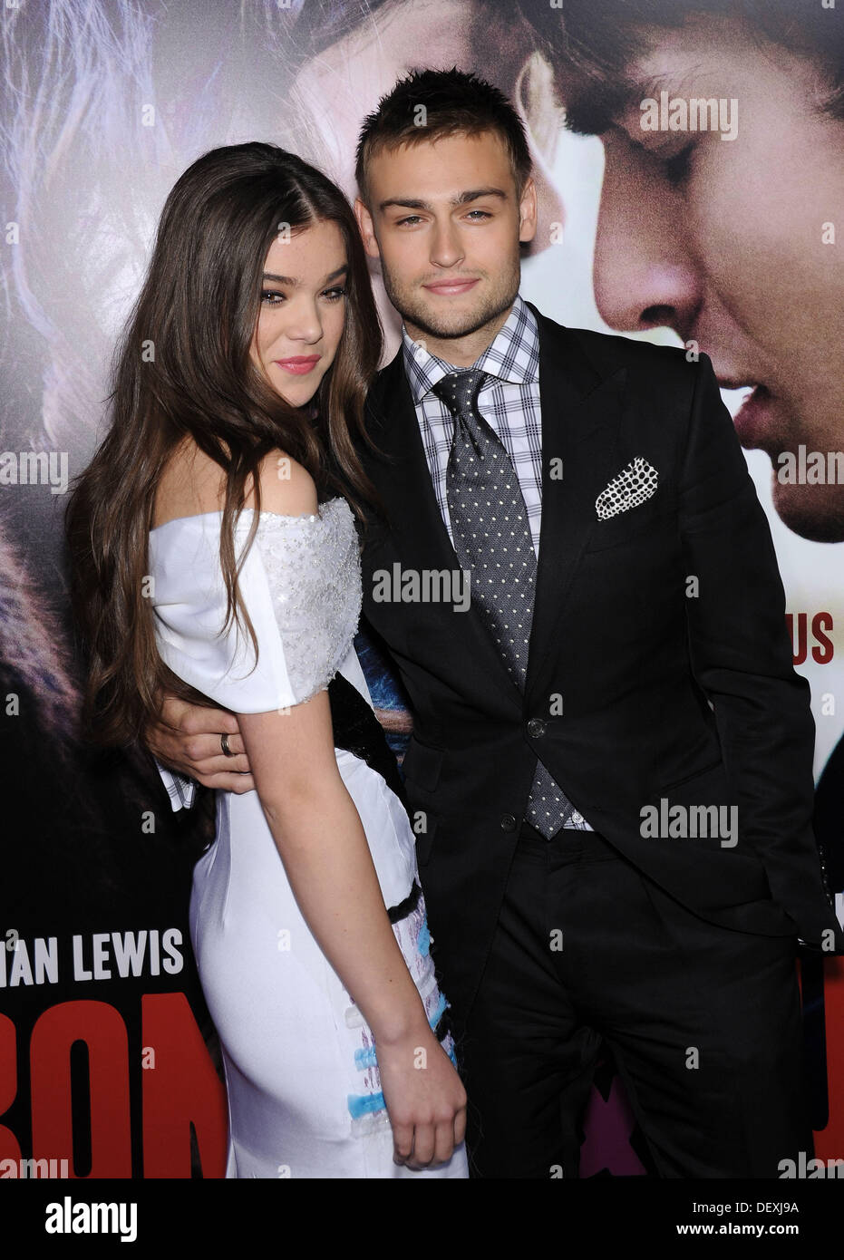 Hollywood, California, USA. 24th Sep, 2013. Hailee Steinfeld & Douglas Booth arrives for the premiere of the film 'Romeo & Juliet' at the Arclight theater. © Lisa O'Connor/ZUMAPRESS.com/Alamy Live News Stock Photo
