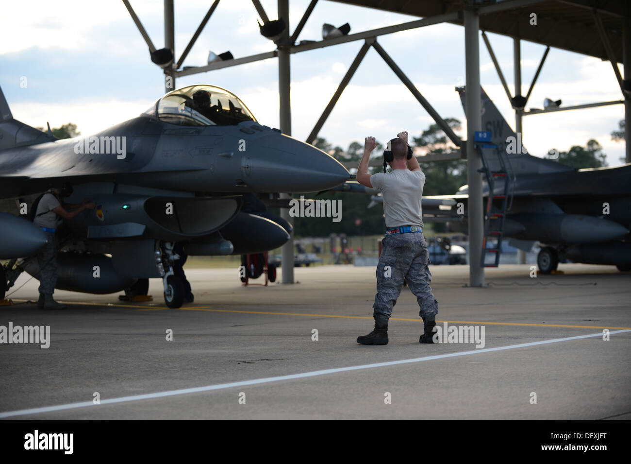 SHAW AIR FORCE BASE, S.C. A maintainer assigned to the 20th Aircraft