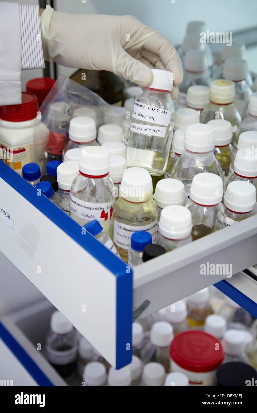 Storage of reagents, synthesis lab, research laboratory, IkerChem