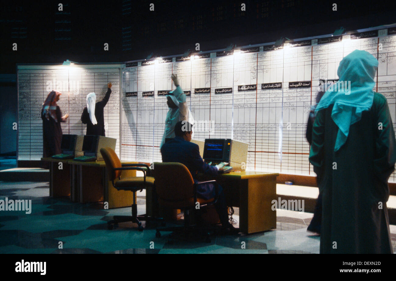 Kuwait stock exchange trading system
