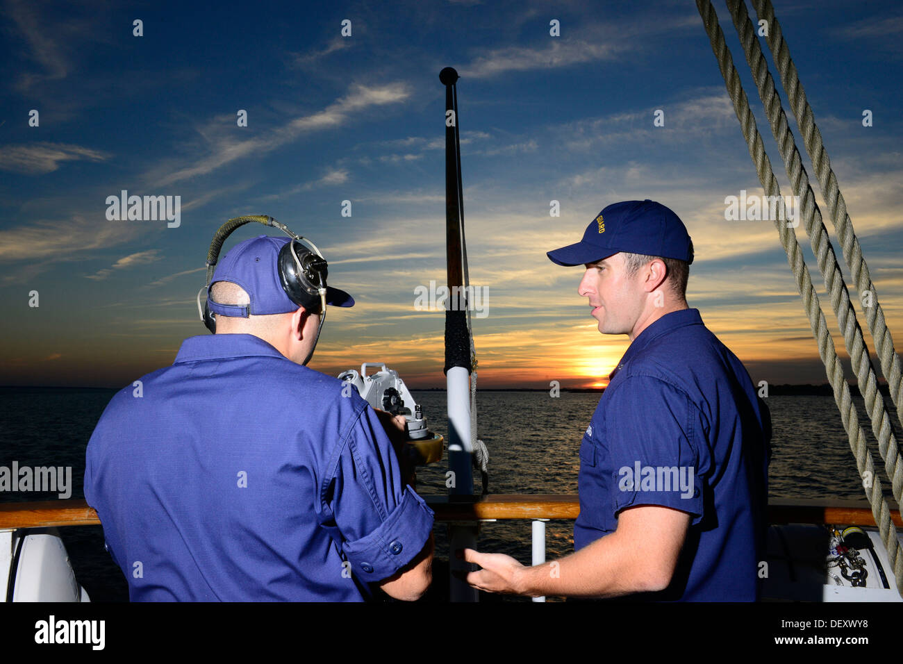 A coast guard boatswains mate hires stock photography and images Alamy