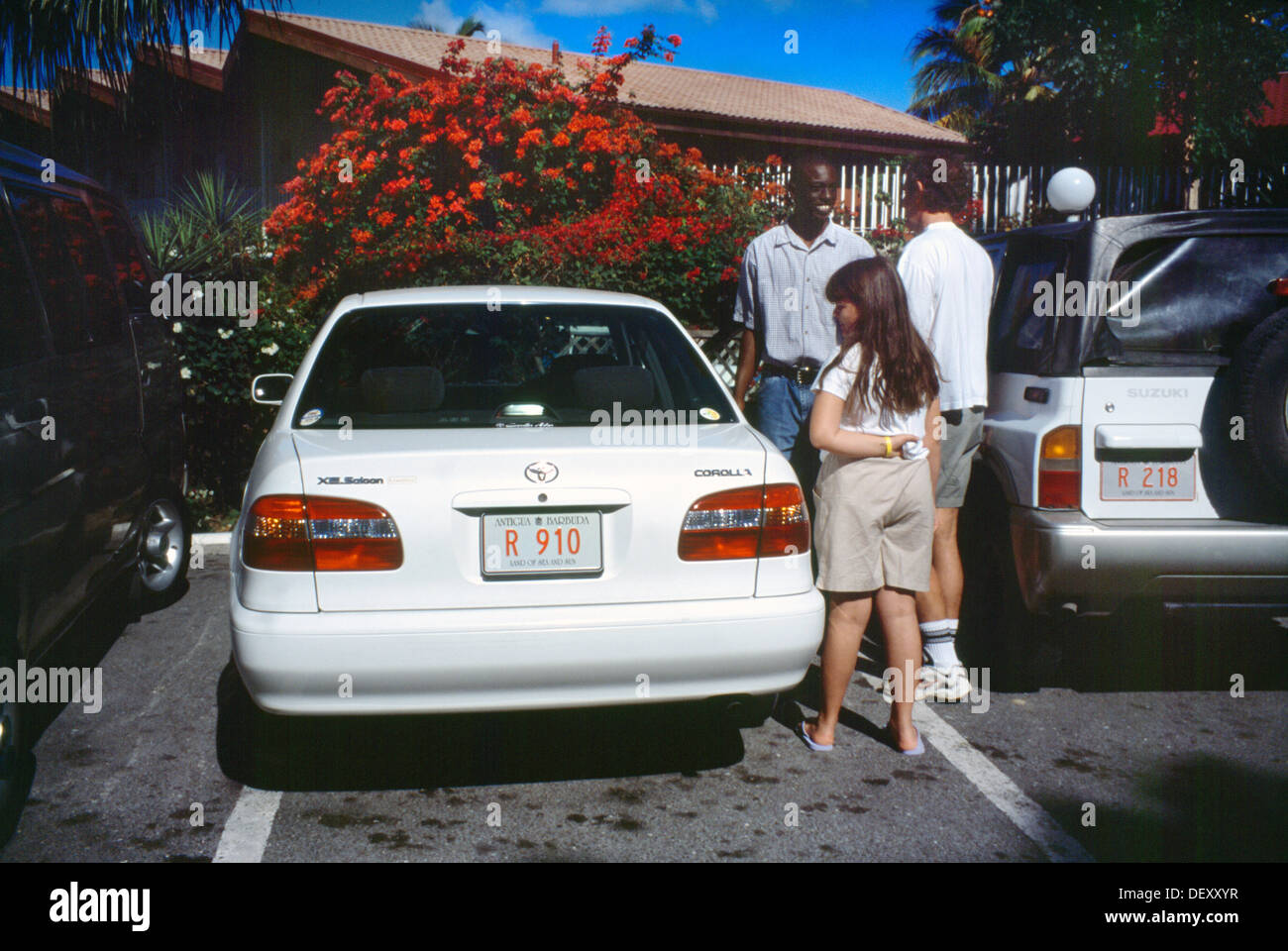 Car Rental Antigua Stock Photo Alamy