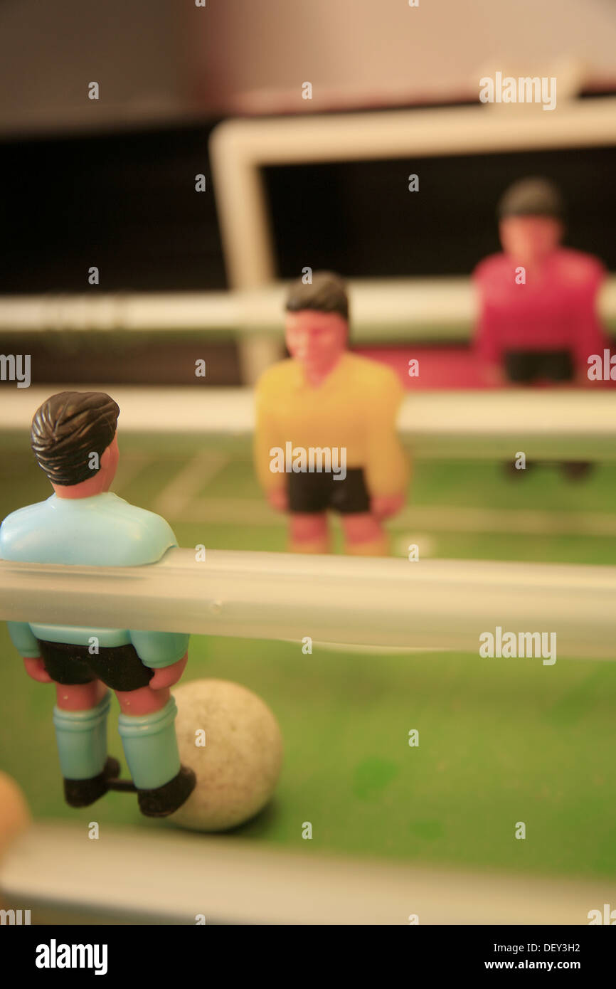 Table soccer game Stock Photo Alamy