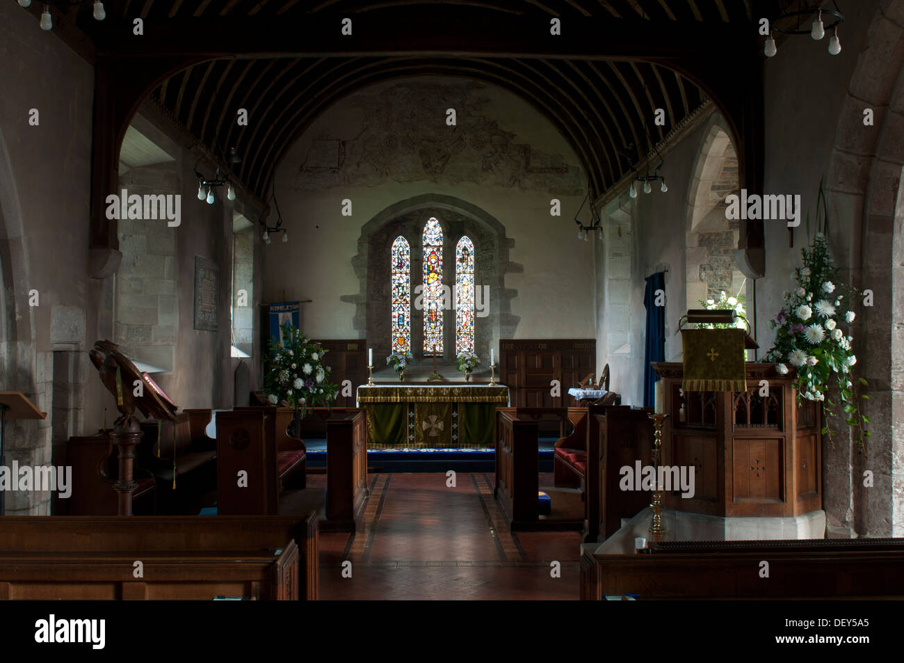 St. Mary Magdalene Church, Himbleton, Worcestershire, England, UK Stock ...