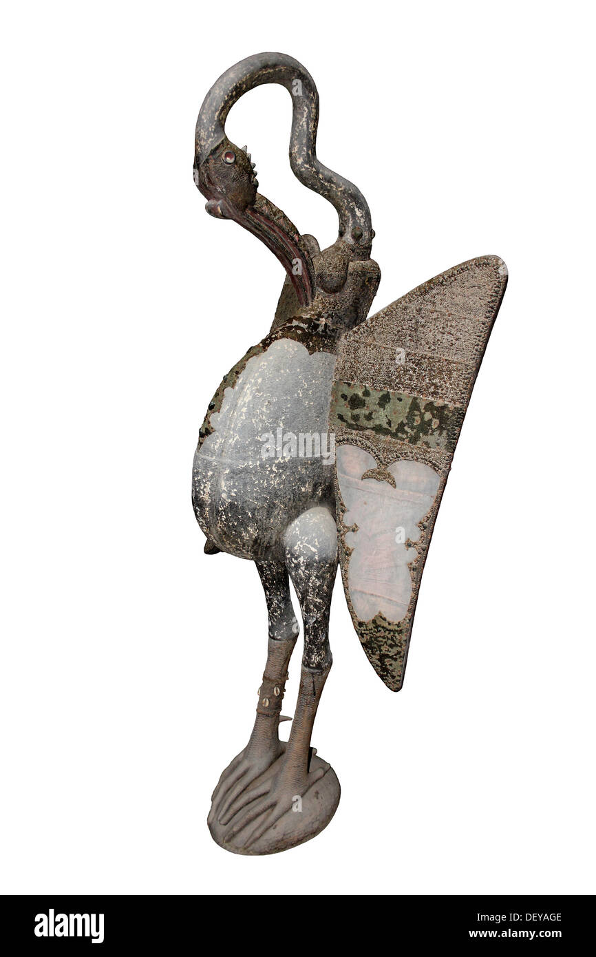 Sejen Bird, Poro Society, Senufo People, Côte d'Ivoire Stock Photo
