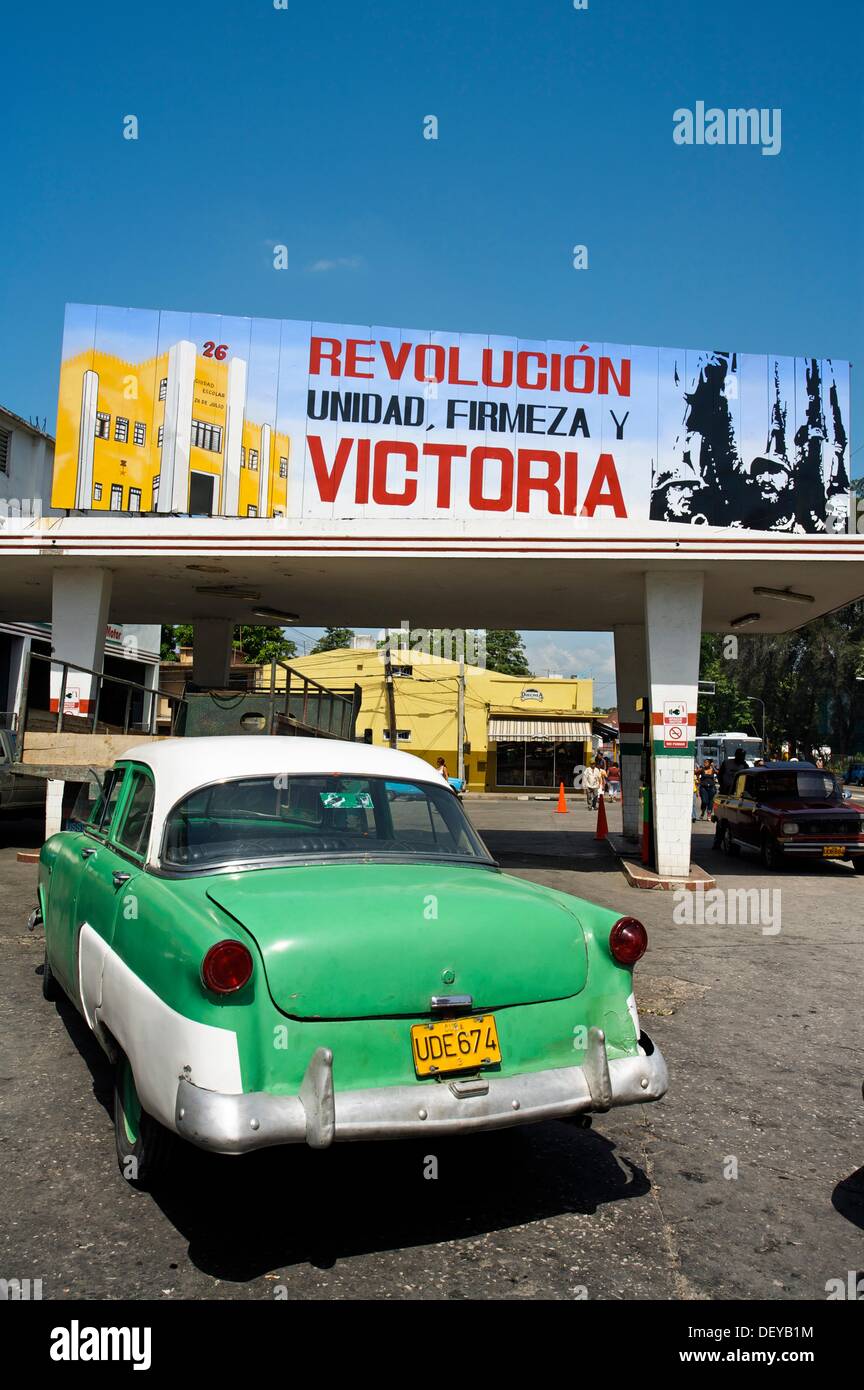 Ad of gas station hires stock photography and images Alamy