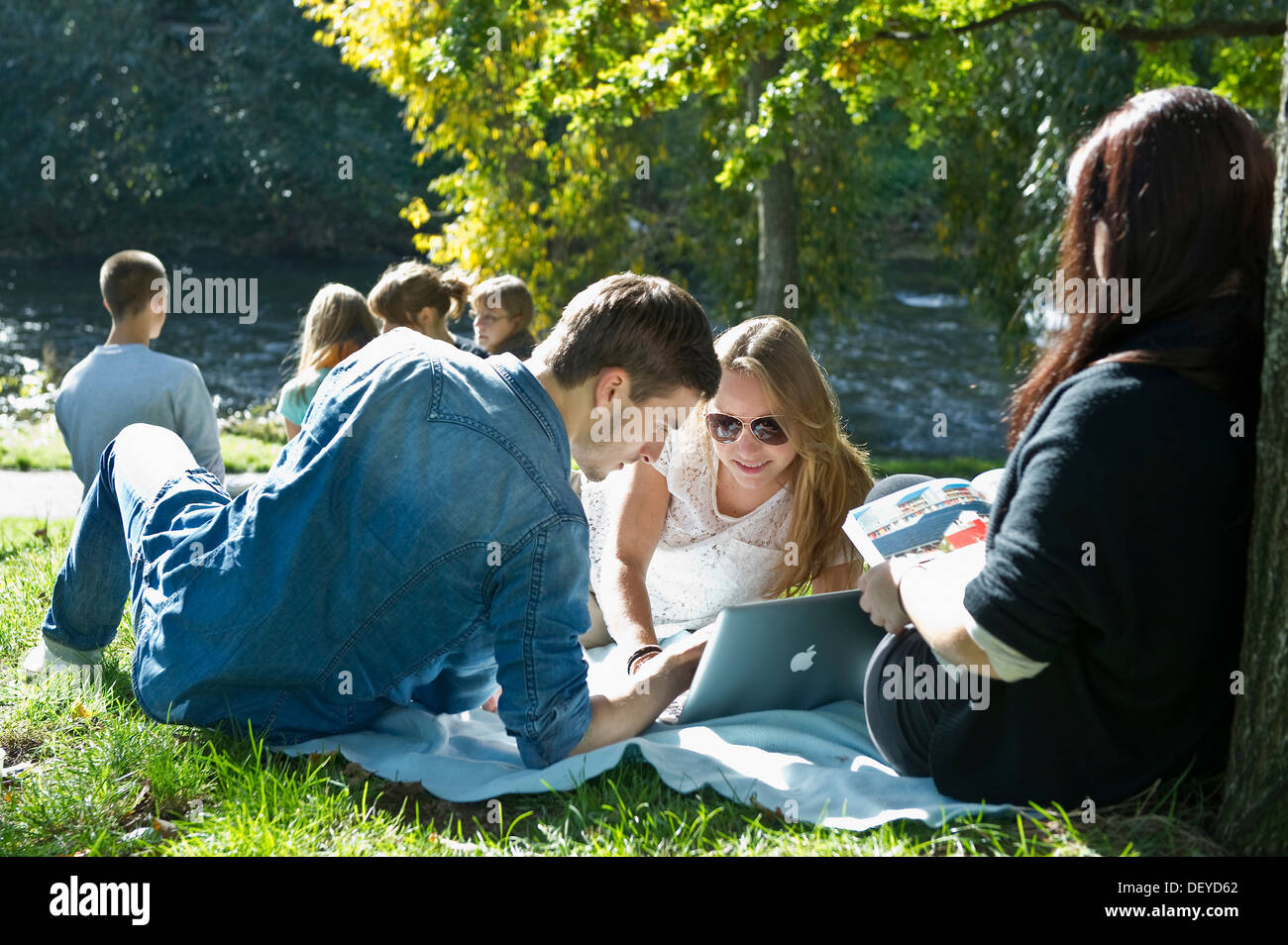 German girls students hi-res stock photography and images - Alamy