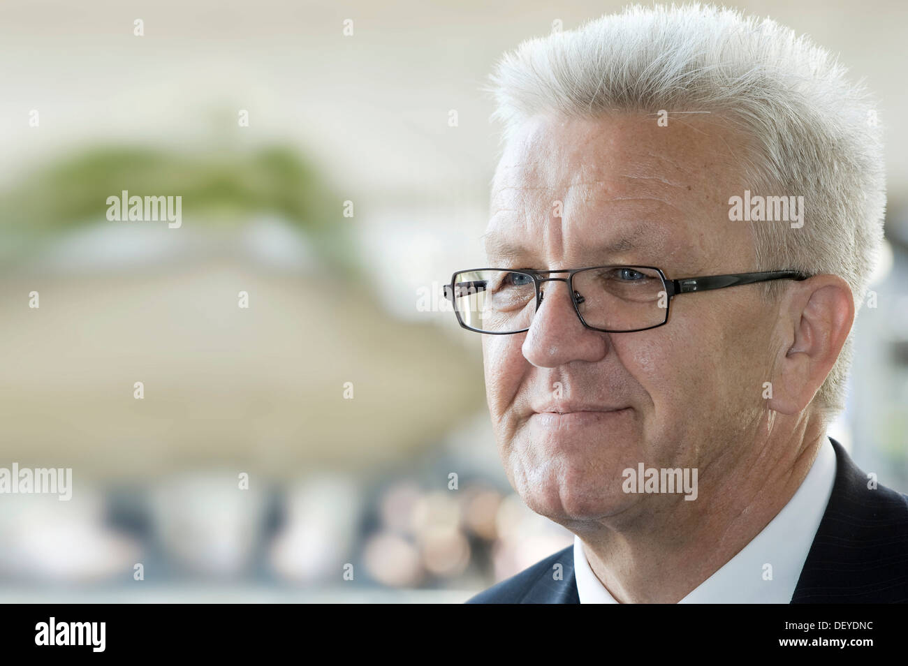 Winfried Kretschmann, Prime Minister of Baden-Wuerttemberg Stock Photo -  Alamy