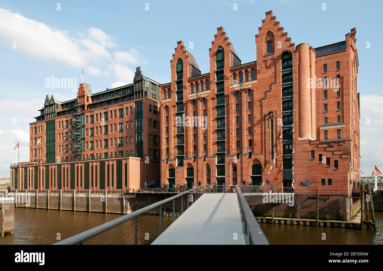 International Maritime Museum in Hamburg's HafenCity, Hamburg Stock Photo