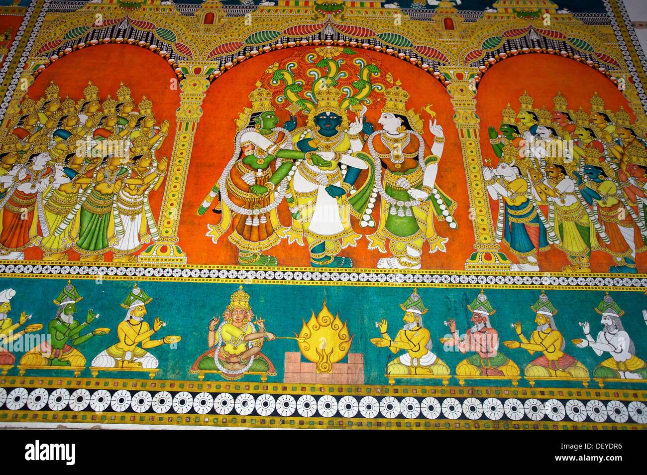 Meenakshi Temple Murals High Resolution Stock Photography and Images - Alamy