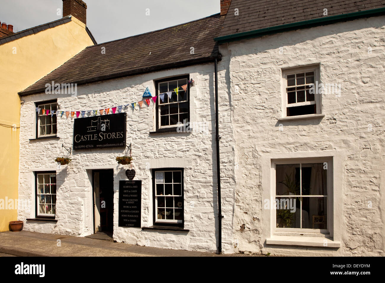 Traditional pub, Laugharne, Wales, UK Stock Photo