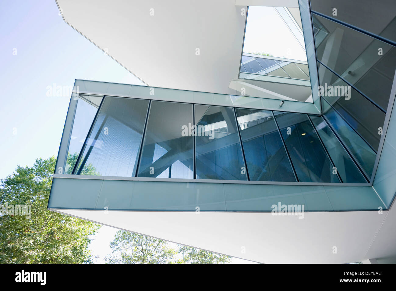 Actelion Business Center, designed by the architects Herzog & de Meuron, Allschwil, Basel, Switzerland Stock Photo