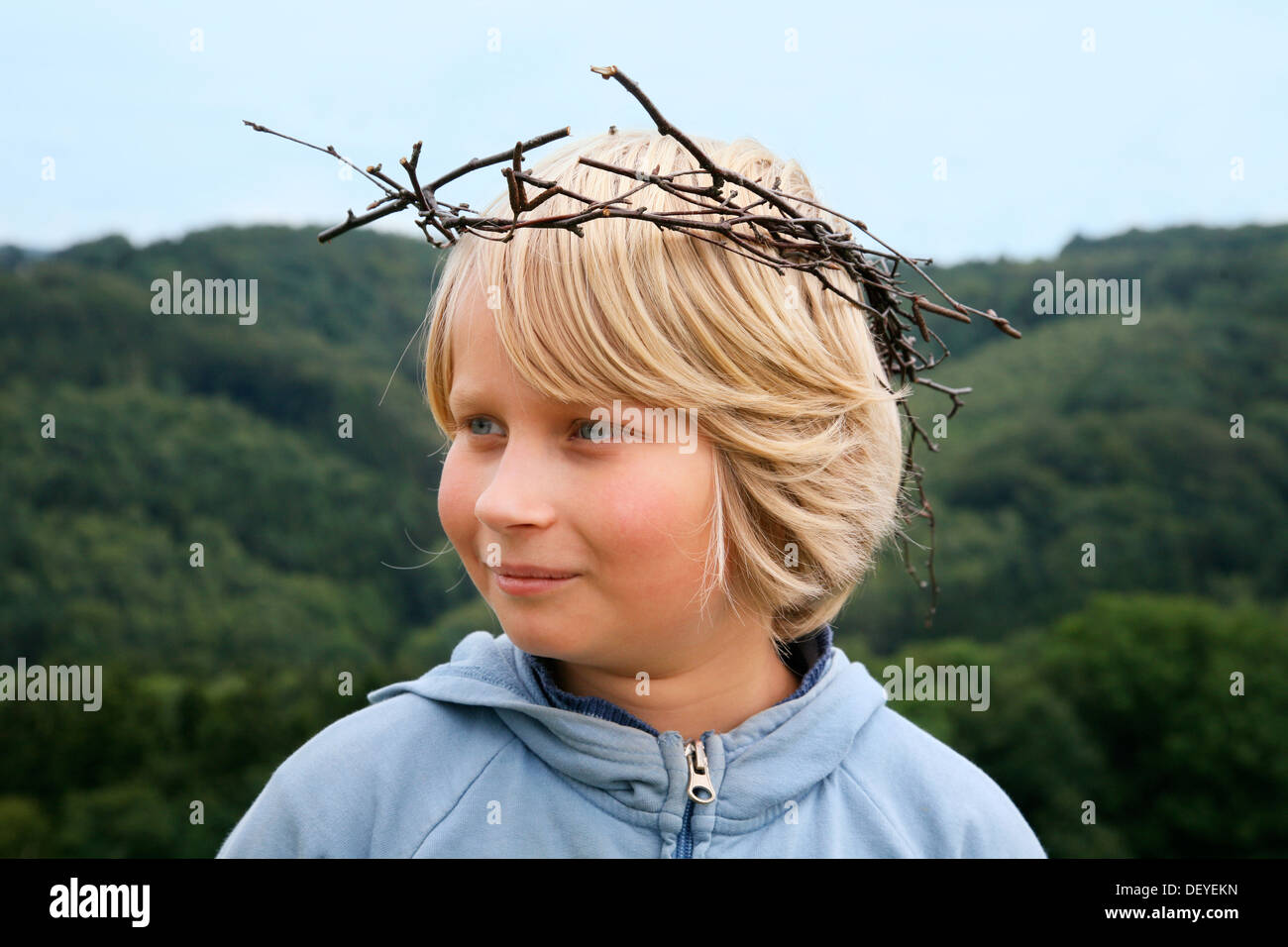 The boy with the thorn hires stock photography and images Alamy