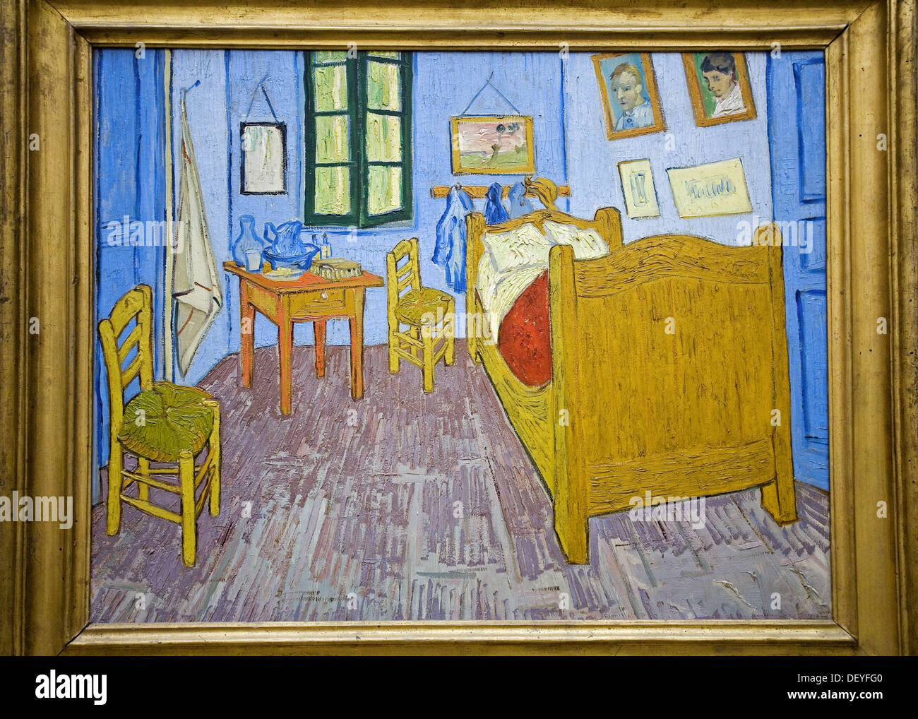 La chambre de Van gogh a Arles 1889, Vincent Van Gogh, Orsay Museum, Paris,  France Stock Photo - Alamy