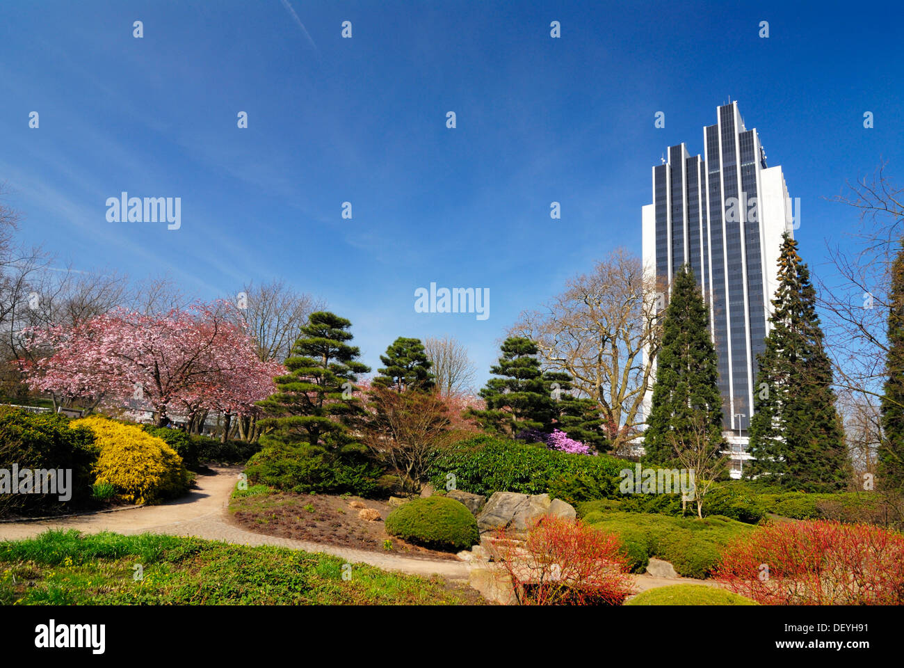 Planten un Blomen park and Radisson SAS Hotel in Hamburg Stock Photo Alamy Planten un Blomen park and Radisson SAS Hotel in Hamburg Stock Photo Alamy