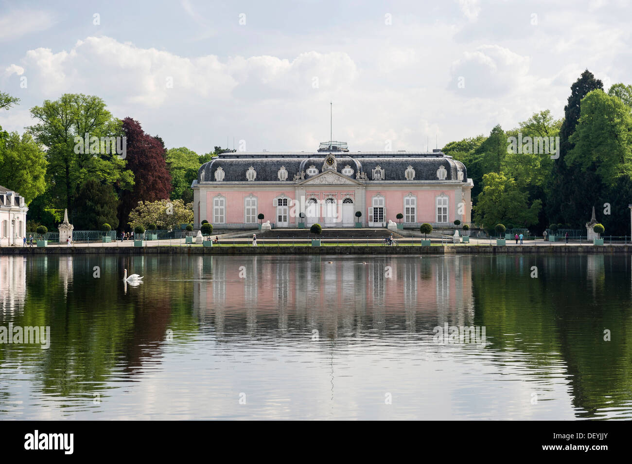 Schloss Benrath Palace and Park, Benrath, Düsseldorf, Rhineland, North