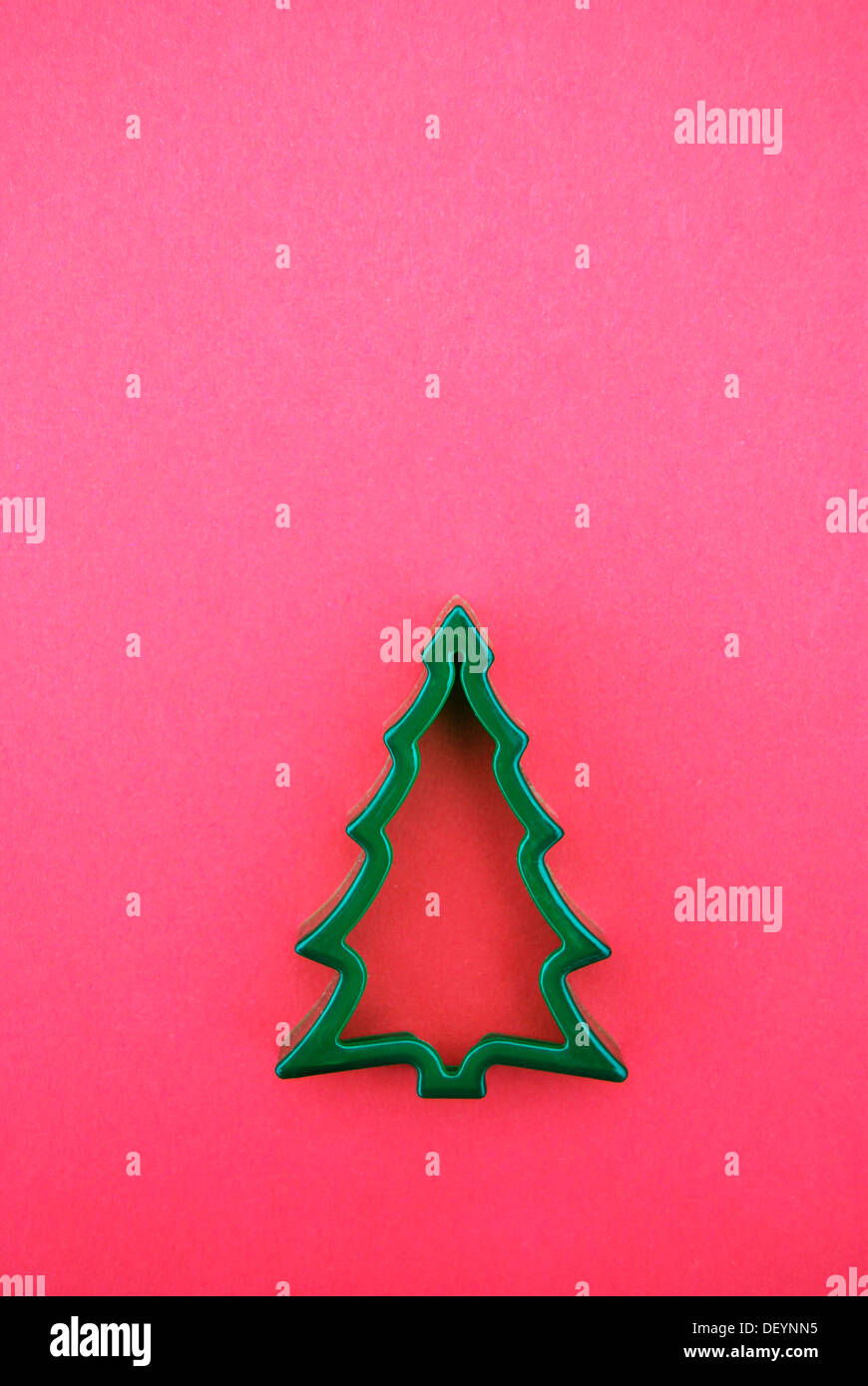 Cookie cutter, fir tree or Christmas tree Stock Photo