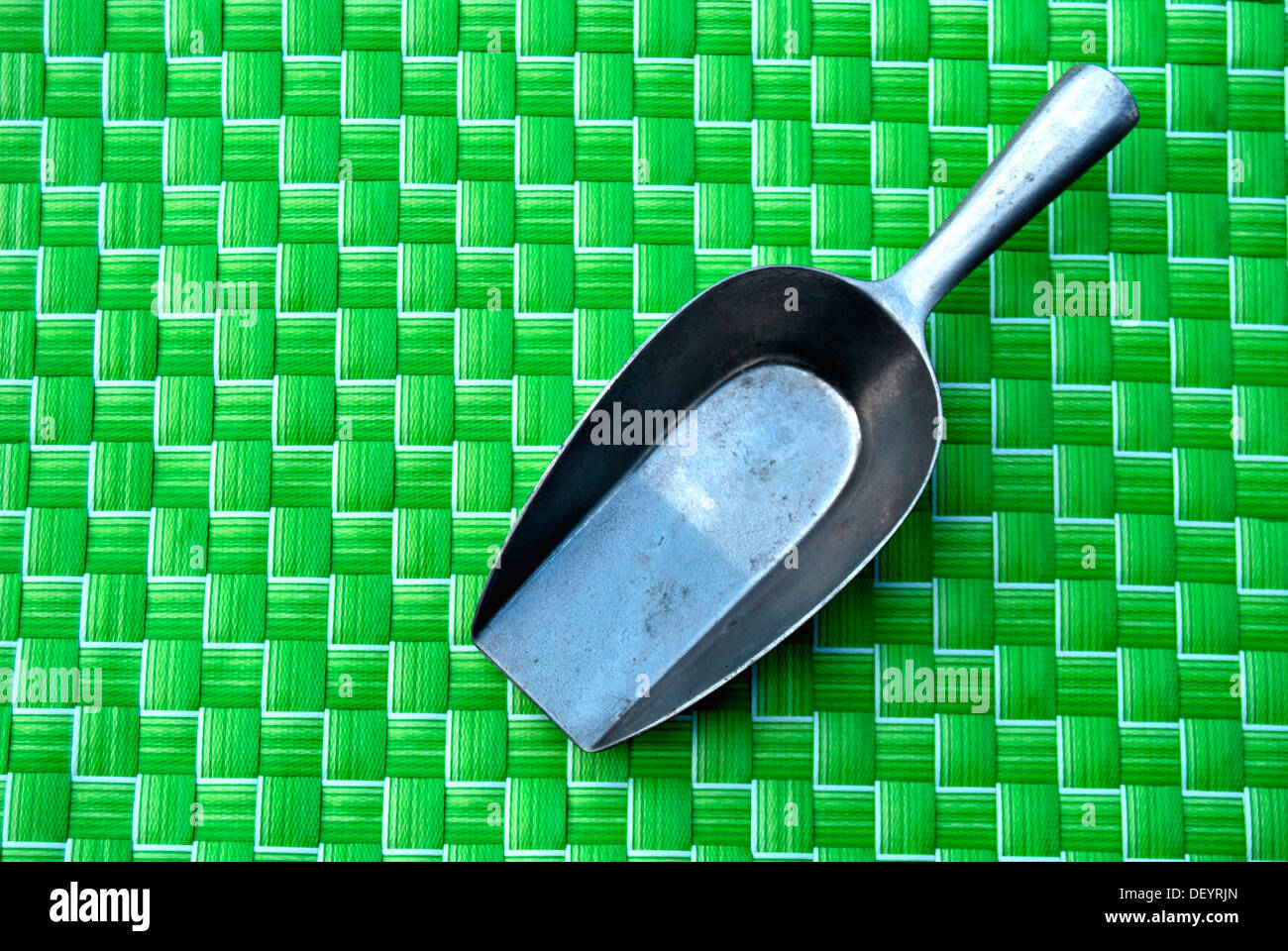 Flour scoop Stock Photo