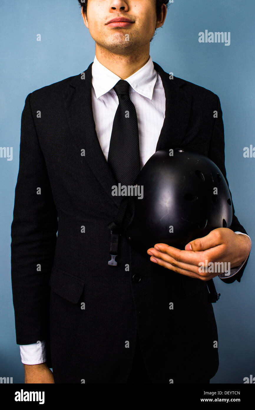 Man crash helmet hi-res stock photography and images - Alamy
