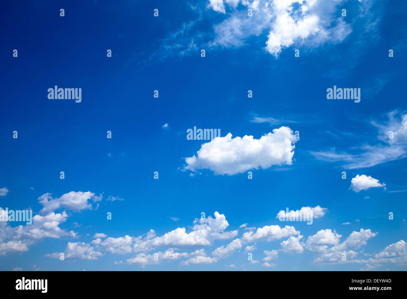 blue sky with clouds closeup Stock Photo - Alamy