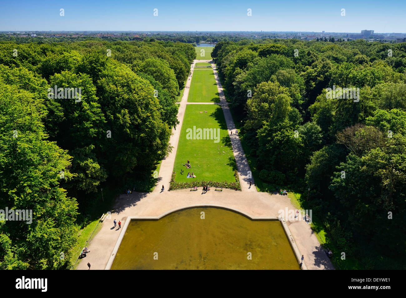 Download View of the municipal park in Winterhude, Hamburg Stock ... Yellowimages Mockups
