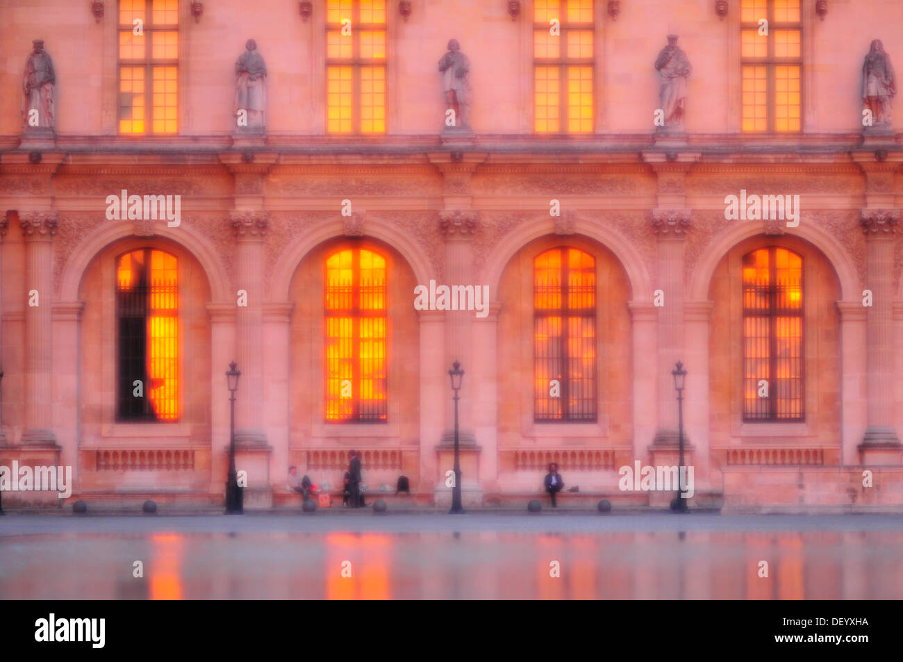 Louvre windows hires stock photography and images Alamy