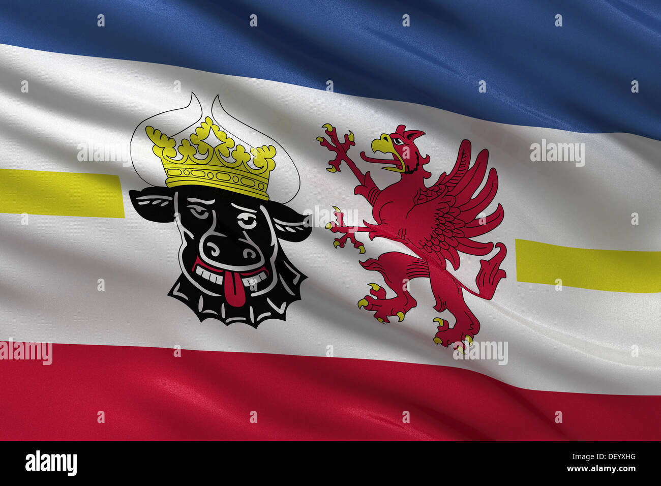 Mecklenburg Vorpommern Flag High Resolution Stock Photography and Images -  Alamy