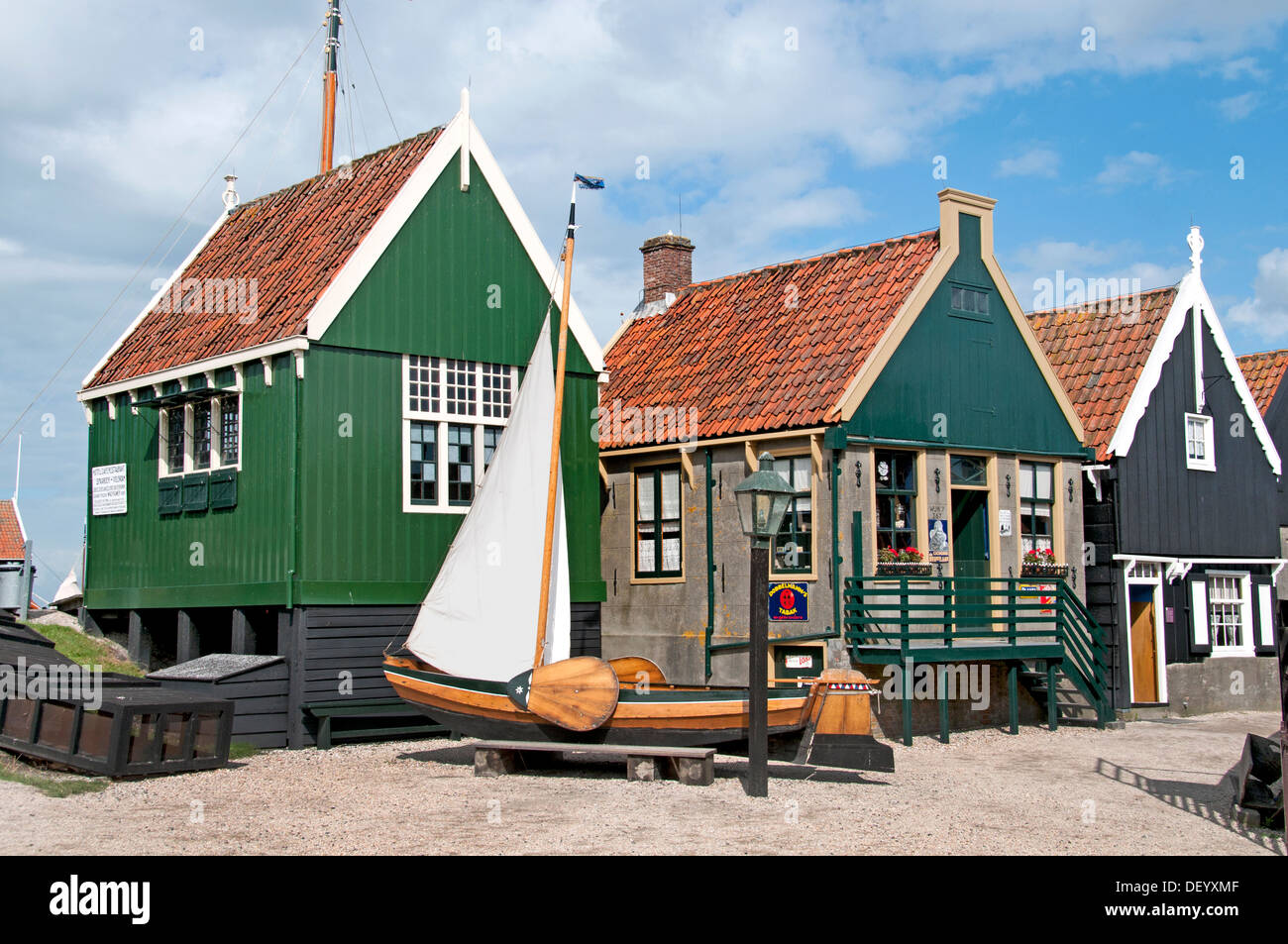 Zuiderzee Museum, Enkhuizen, preserving the cultural heritage - maritime history from the old Zuiderzee region. IJsselmeer, The Netherlands Holland, Stock Photo