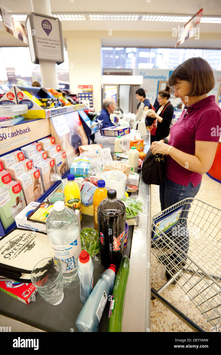 Tesco food High Resolution Stock 