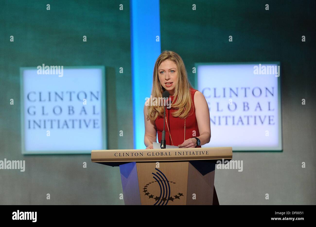 Chelsea Clinton in attendance for Clinton Global Initiative Annual ...