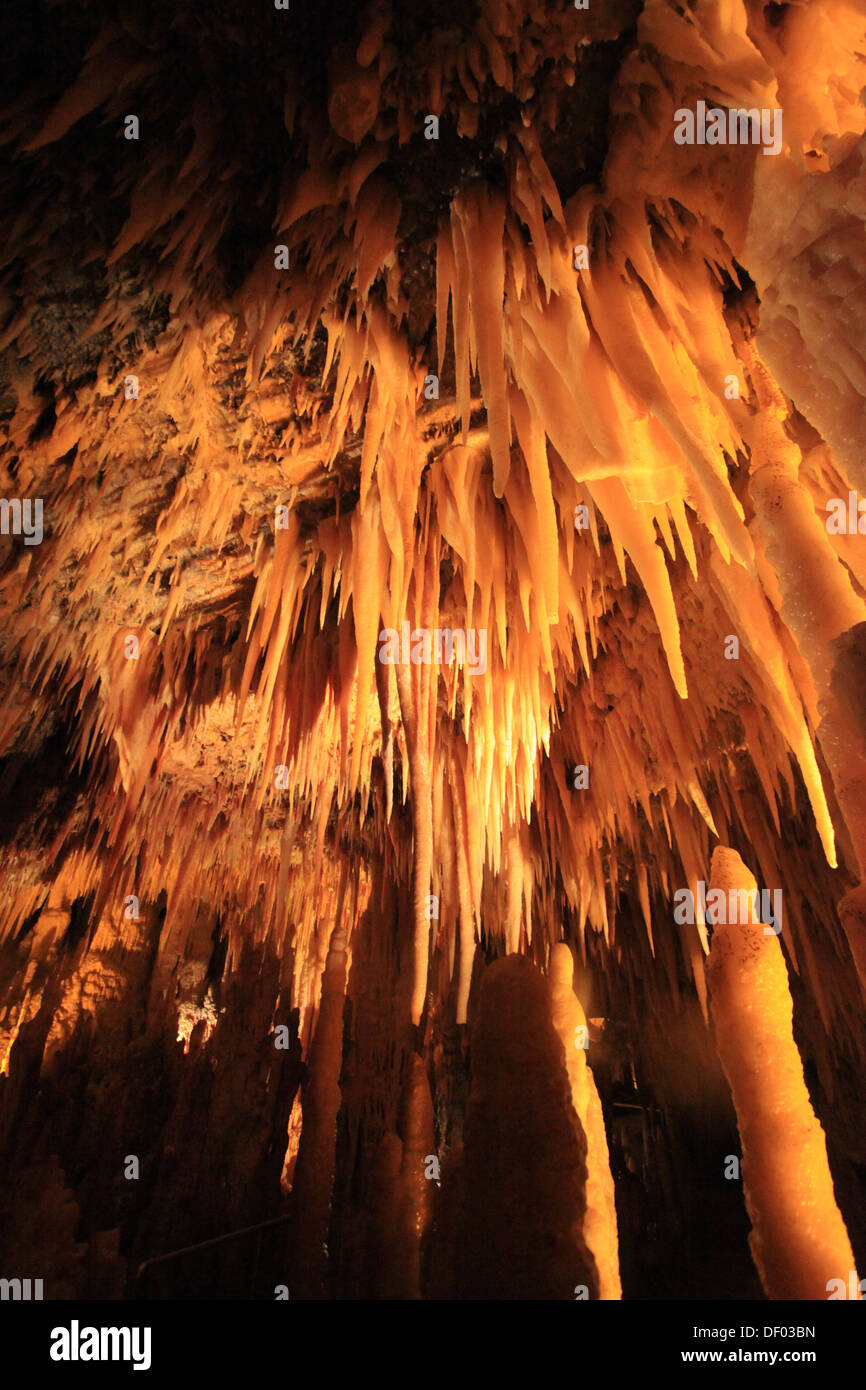 Grotte di Castellana, cave, Castellana Grotte, Provinz Bari, Apulia, Italy Stock Photo