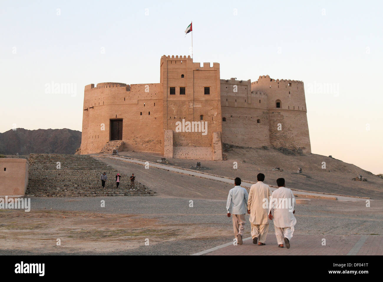 The Fort of Fujairah, Naher Osten, Fujairah, Emirat Fujairah, United Arab Emirates Stock Photo