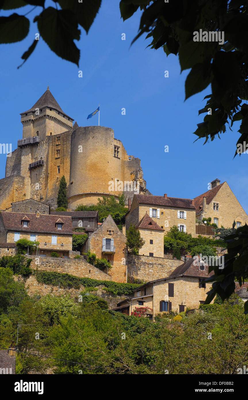 Castelnaud, Castle, Castelnaud la Chapelle, Perigord, Dordogne valley ...