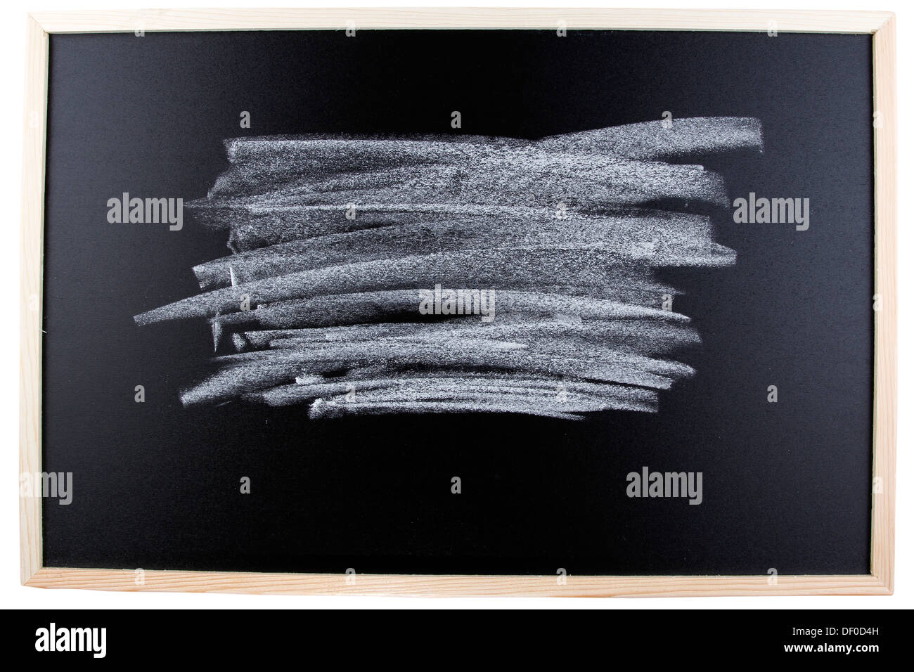 White chalk marks on board Stock Photo Alamy