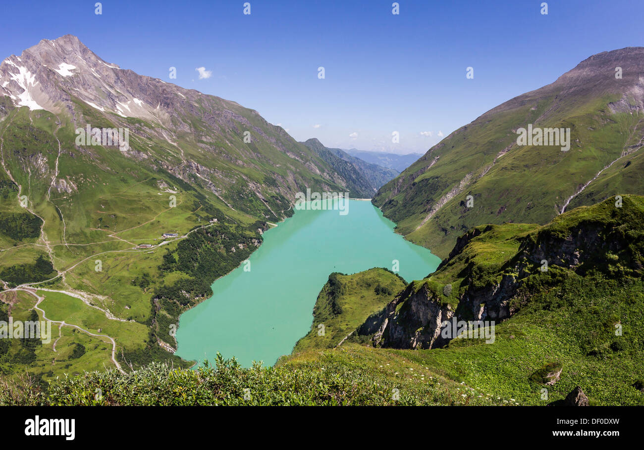Kaprun High Altitude Reservoirs, Salzburg region, Austria, Europe Stock Photo