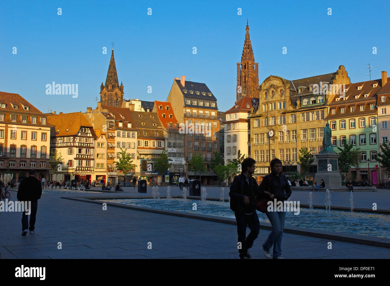 Strasbourg, Kleber square, UNESCO world heritage site, Place Kleber ...