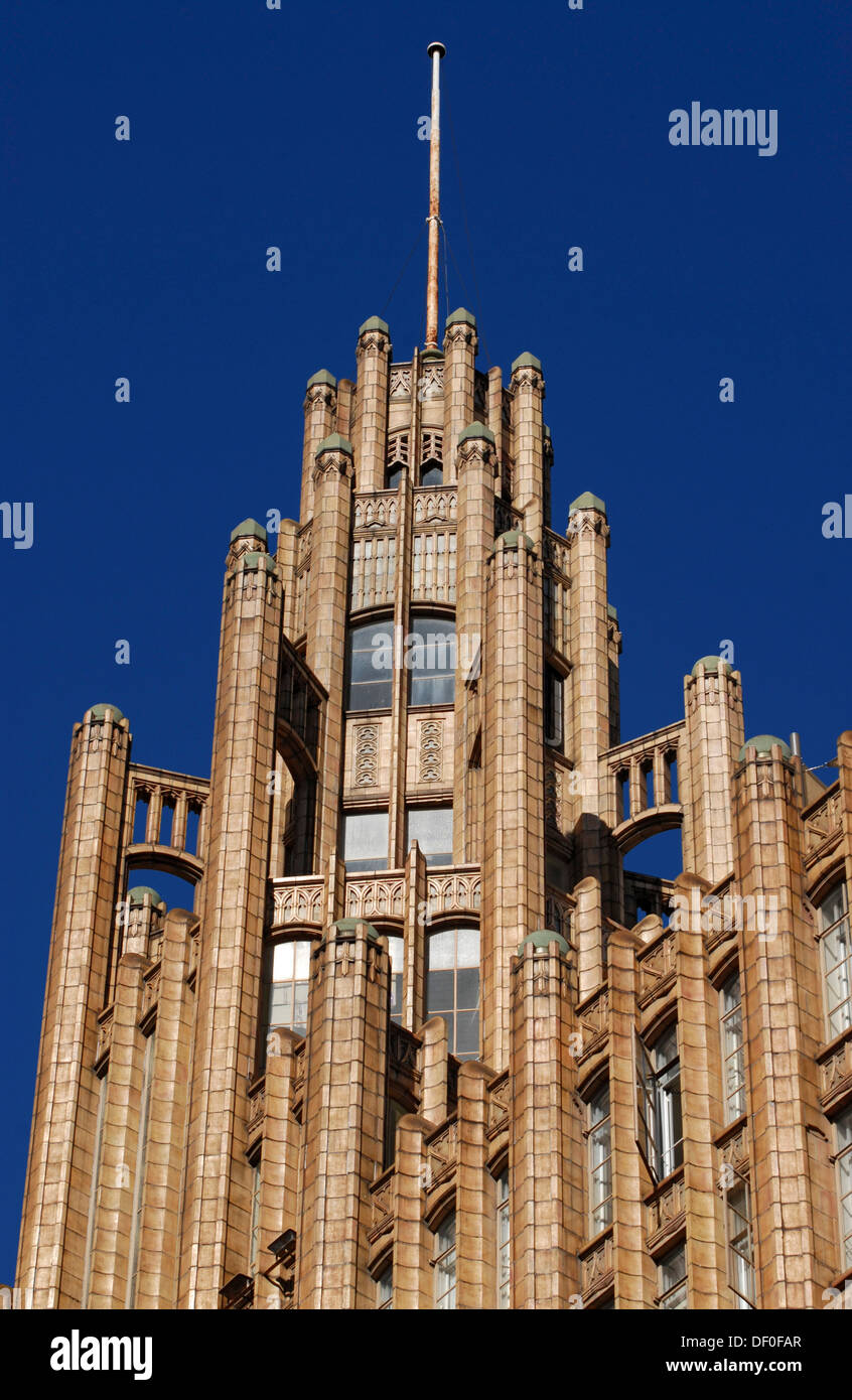 Manchester Unity Building, Melbourne, Victoria, Australia Stock Photo ...