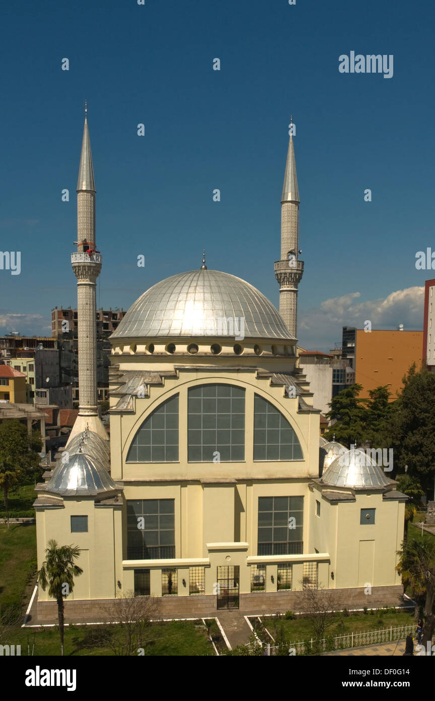 EUROPE, Albania, Shkodra, Central Mosque (Lead Mosque, Xhamia e Plumbit), 1773 Stock Photo