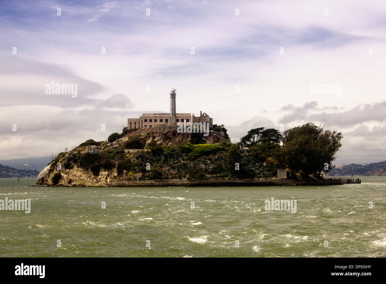 alcatraz island Stock Photo