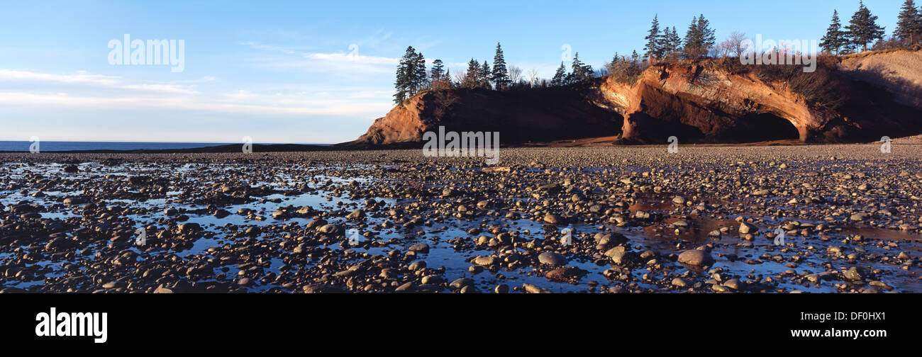 The Sea Caves of the Bay of Fundy