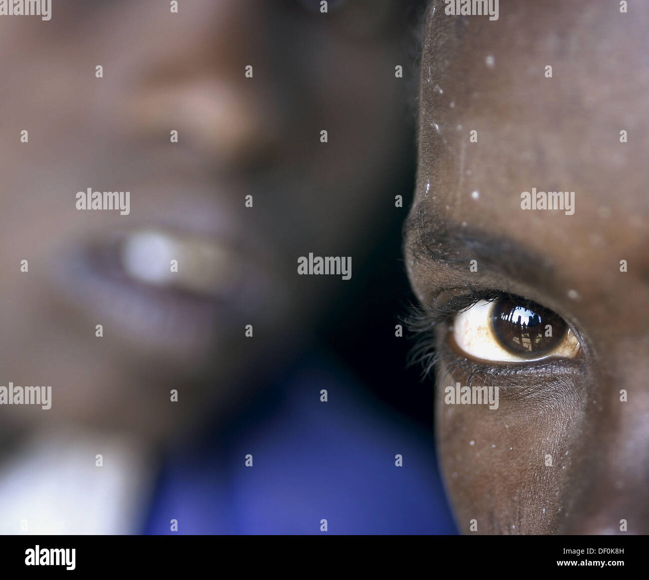 African eye. Tanzania Stock Photo Alamy