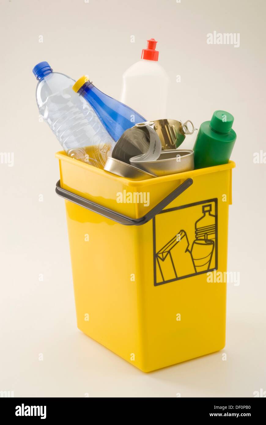 Yellow waste bin hires stock photography and images Alamy