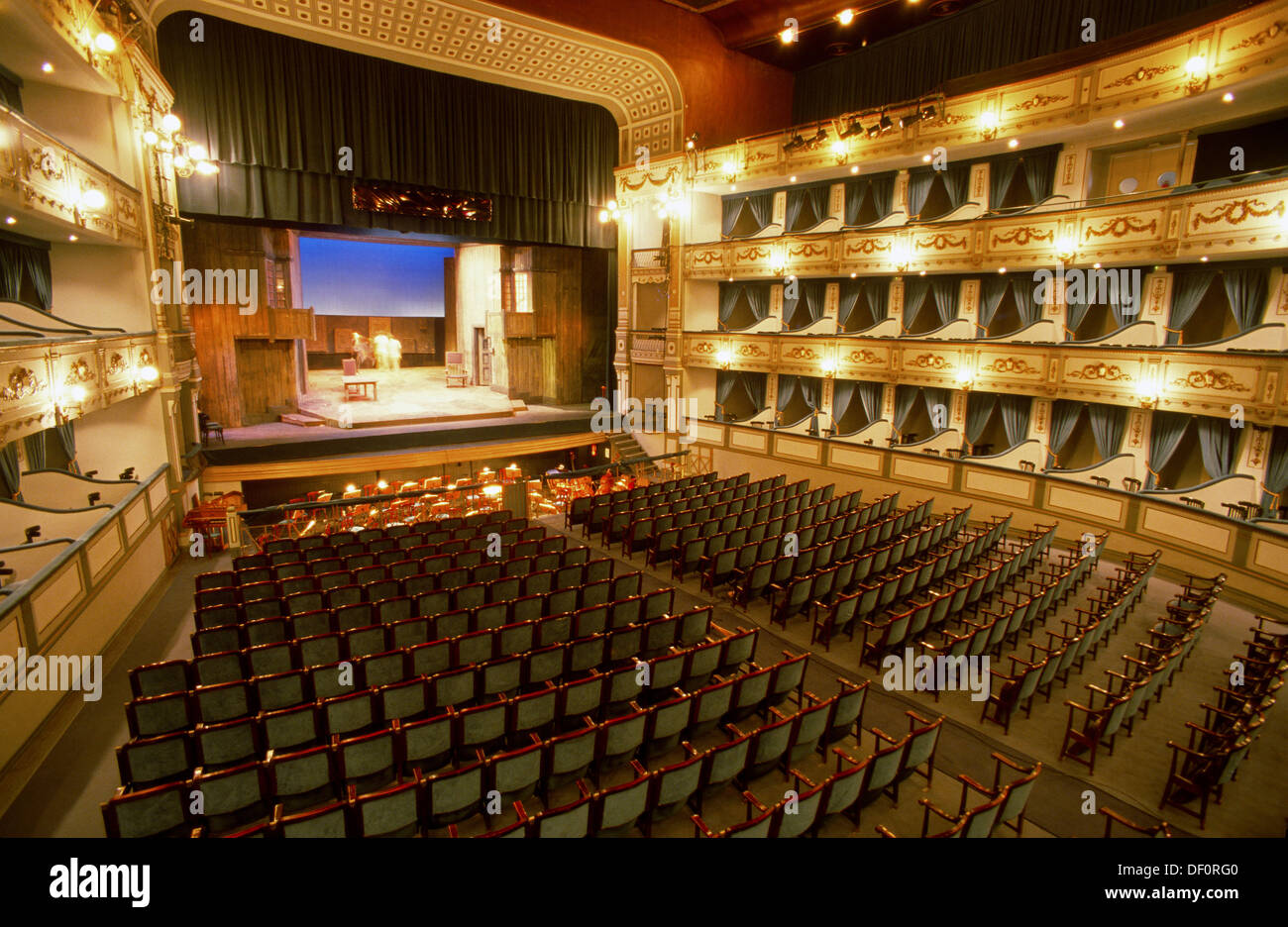 Teatro Cervantes. Málaga. Spain Stock Photo - Alamy