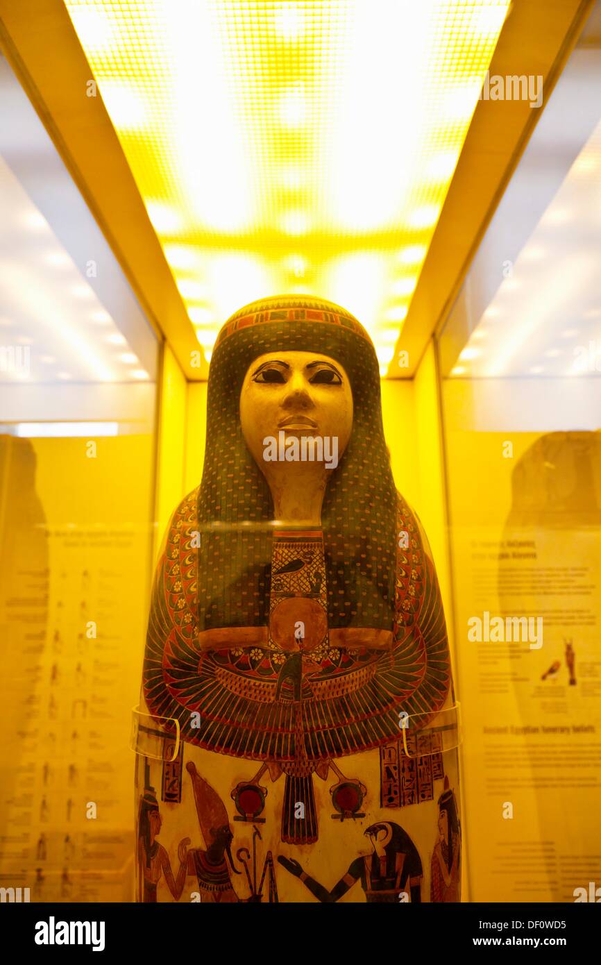 Egyptian Art collection, National Archaeological Museum, Athens, Greece Stock Photo