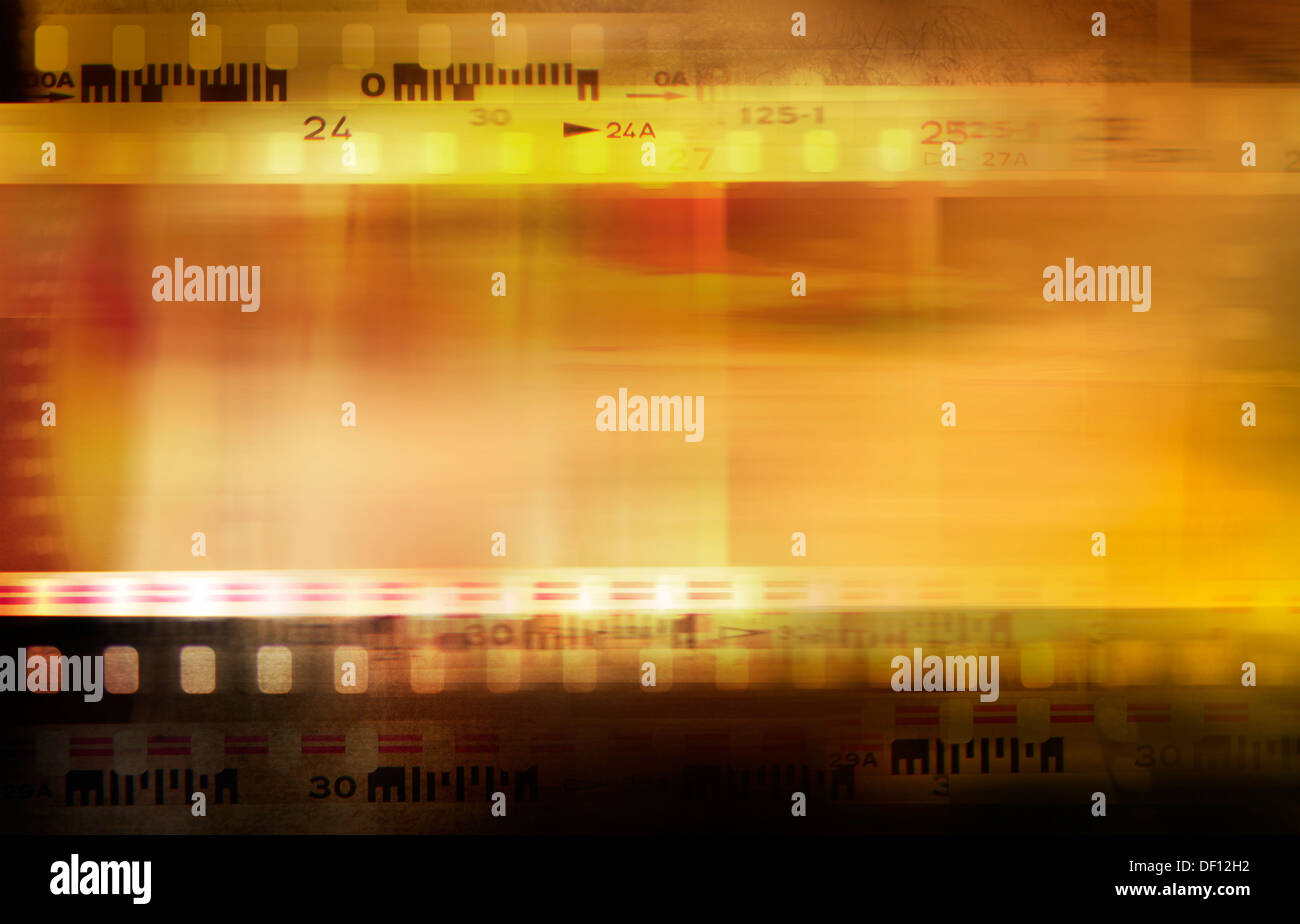 Film strips background, copy space Stock Photo