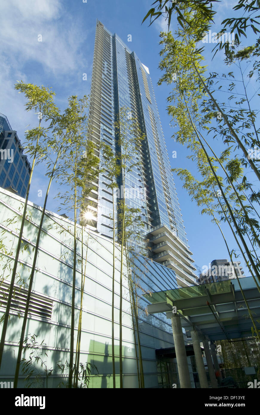 Living ShangriLa hotel and apartment tower, downtown Vancouver, BC, Canada Stock Photo Alamy