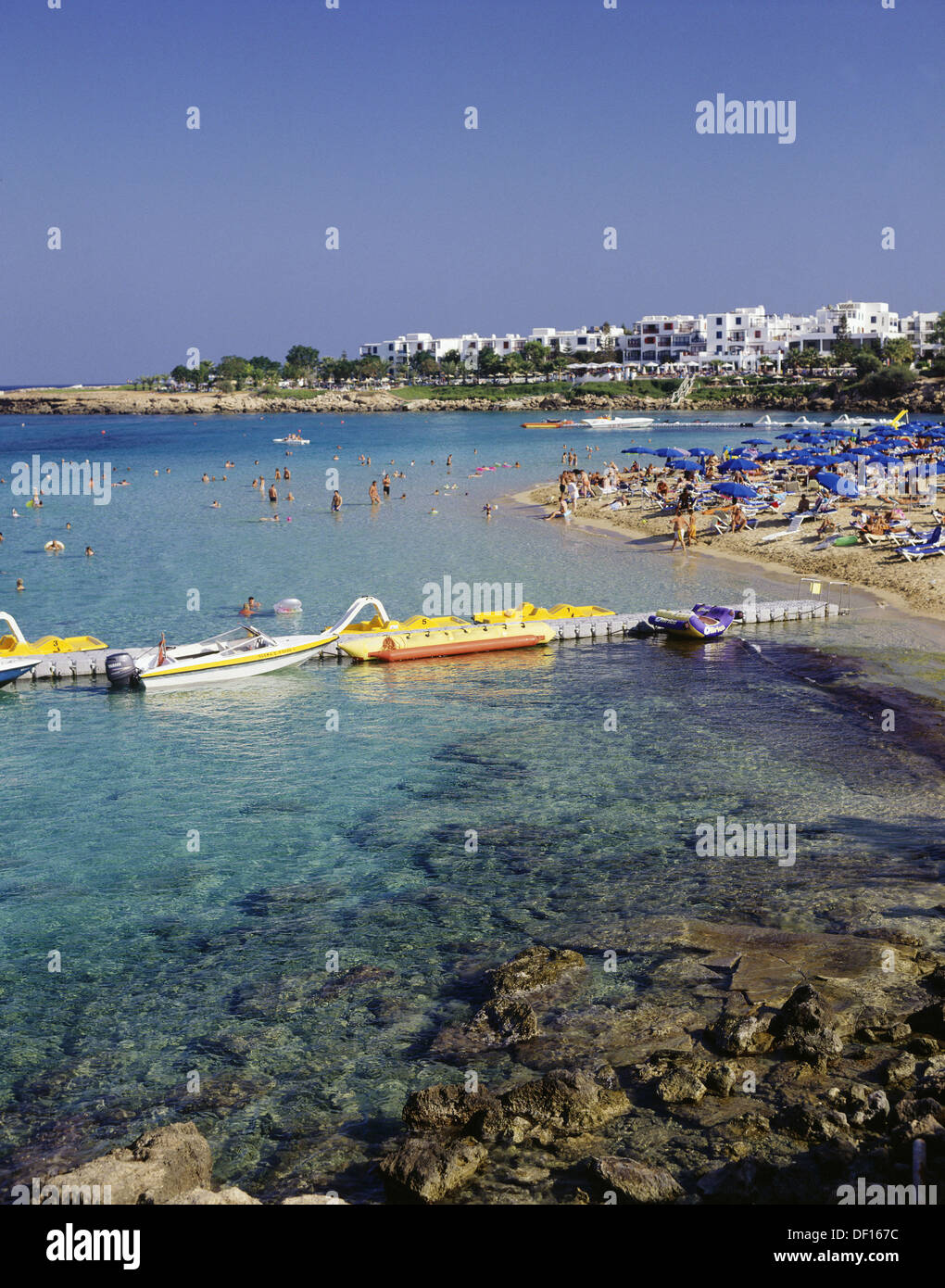Fig Tree Bay, Cyprus Stock Photo - Alamy