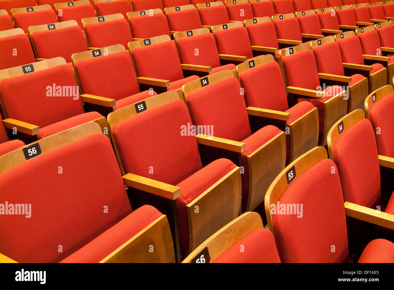 seats in the Queen Elizabeth Theatre