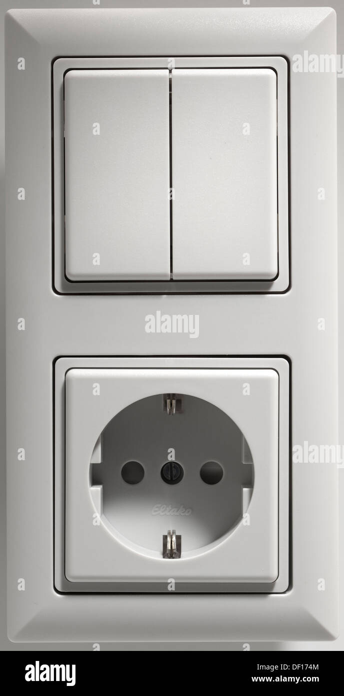Double light switch hi-res stock photography and images - Alamy